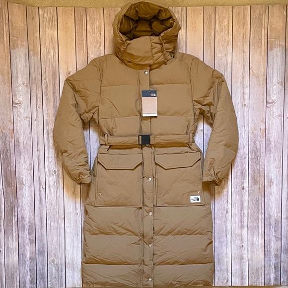 The North Face Women’s Sierra Long Parka In Utility Brown - Picture 2 of 8